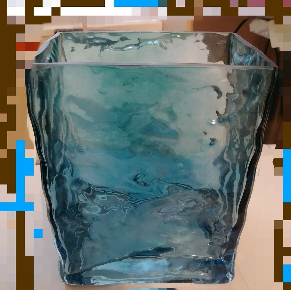 Blue vase